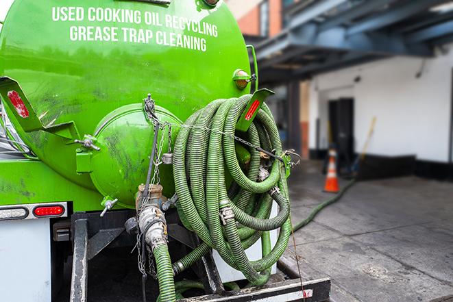thorough grease trap pumping for commercial kitchens in Roslindale, MA